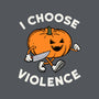 Pumpkin Violence-Womens-V-Neck-Tee-Melonseta