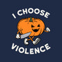 Pumpkin Violence-Womens-V-Neck-Tee-Melonseta