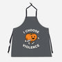 Pumpkin Violence-Unisex-Kitchen-Apron-Melonseta