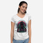 Smell The Corpses-Womens-V-Neck-Tee-glitchygorilla