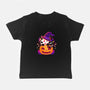 Kitten Witched Pumpkin-Baby-Basic-Tee-Vallina84