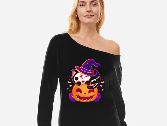 Kitten Witched Pumpkin