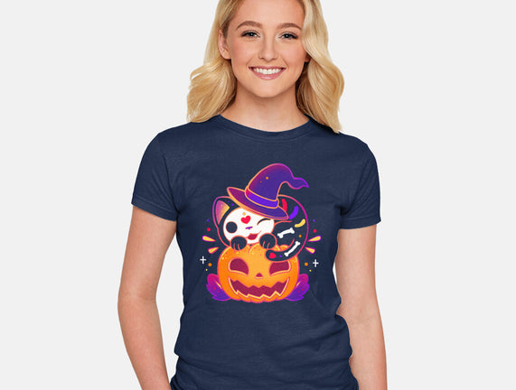 Kitten Witched Pumpkin