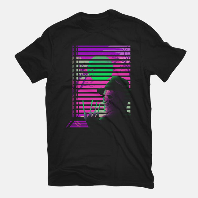 Nostalgia Nightmare-Womens-Fitted-Tee-Donnie