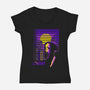 Nostalgia Ghost Killer-Womens-V-Neck-Tee-Donnie