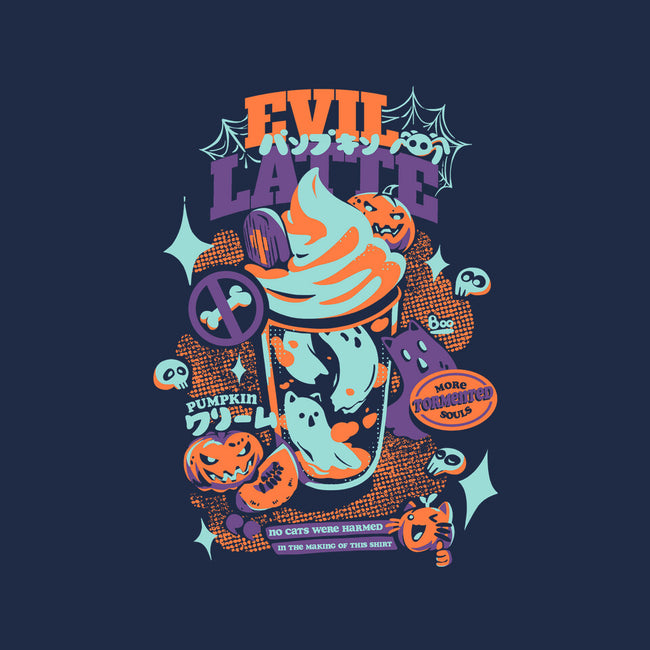 Evil Pumpkin Spice Latte-None-Glossy-Sticker-Estudio Horta