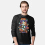 Evil Pumpkin Spice Latte-Mens-Long Sleeved-Tee-Estudio Horta