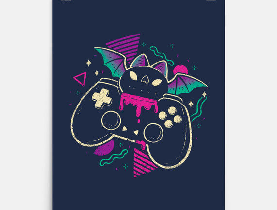 Creepy Cute Gamer Bat