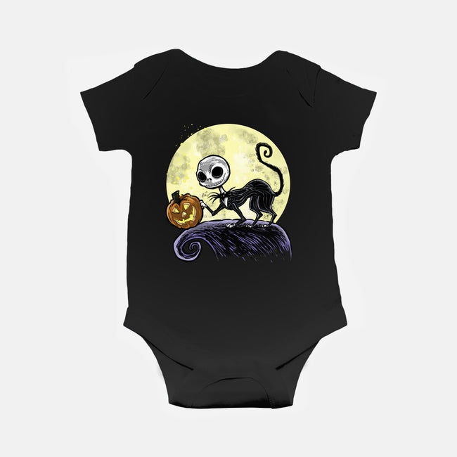 The Game Before Halloween-Baby-Basic-Onesie-zascanauta