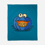 The Pumpkin Monster-None-Fleece-Blanket-erion_designs