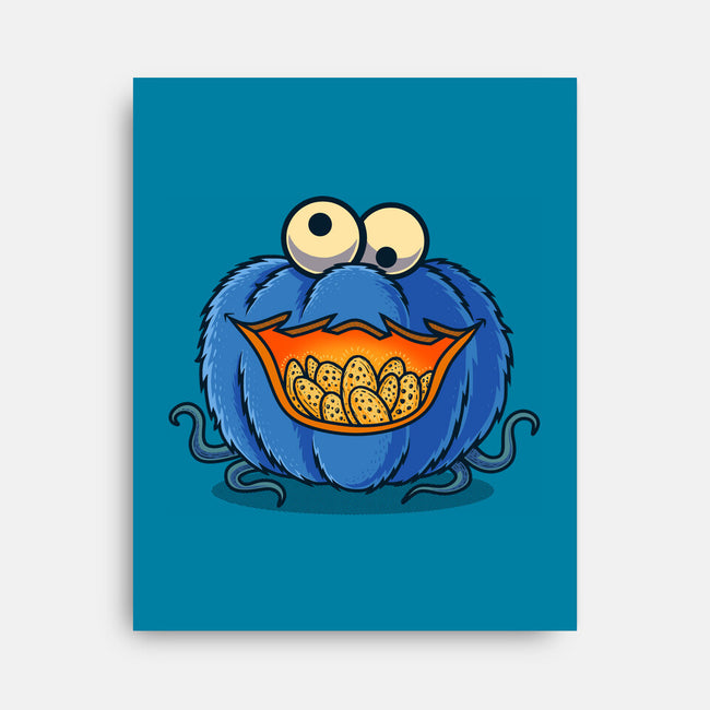 The Pumpkin Monster-None-Stretched-Canvas-erion_designs