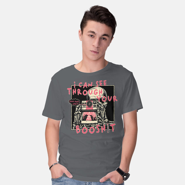 Soul Goes Here-Mens-Basic-Tee-glitchygorilla