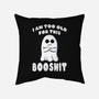 Booshit-None-Removable Cover w Insert-Throw Pillow-fanfabio