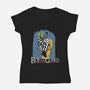 Bob The Guard-Womens-V-Neck-Tee-SeamusAran