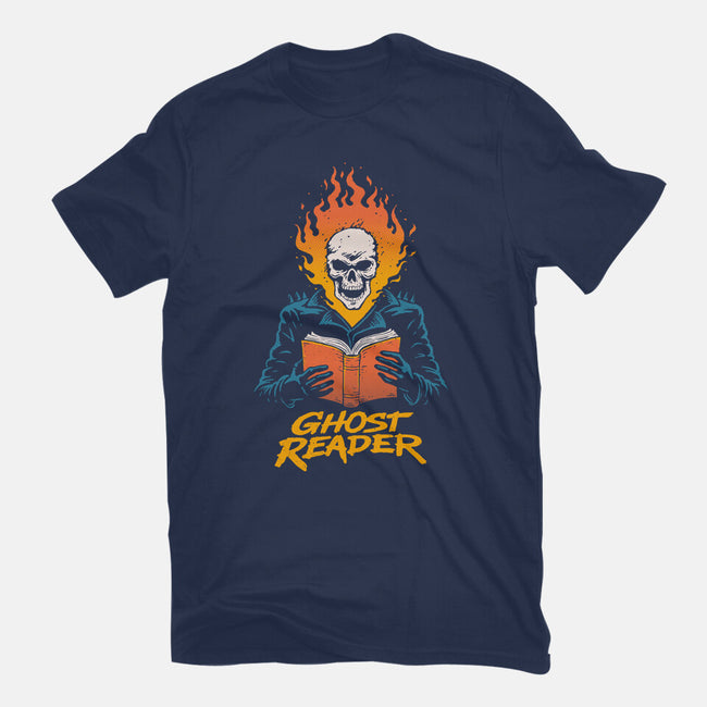 Ghost Reader-Unisex-Basic-Tee-dfonseca