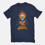 Ghost Reader-Womens-Fitted-Tee-dfonseca