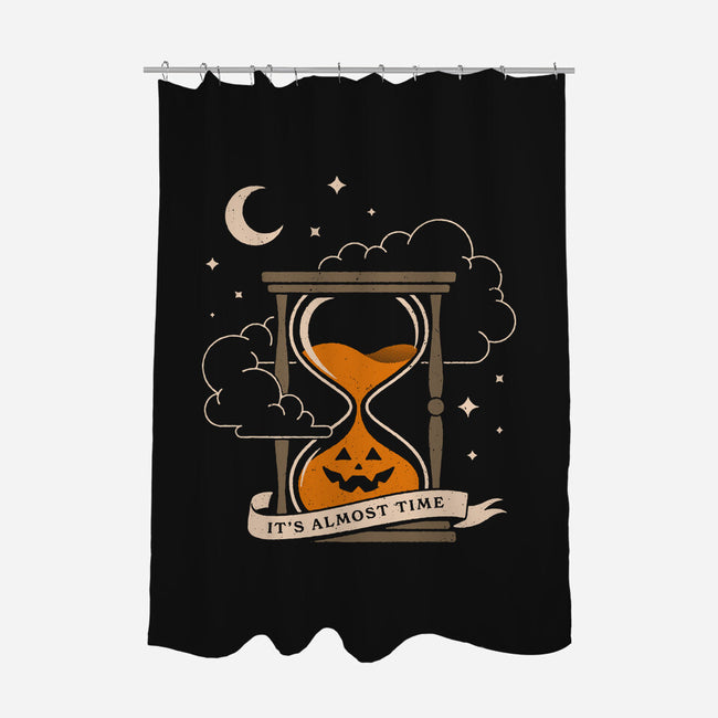 Halloween Is Near-None-Polyester-Shower Curtain-dfonseca