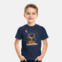 Halloween Is Near-Youth-Basic-Tee-dfonseca