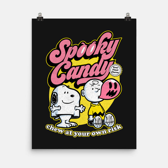 Spooky Beagle Candy-None-Matte-Poster-Studio Mootant