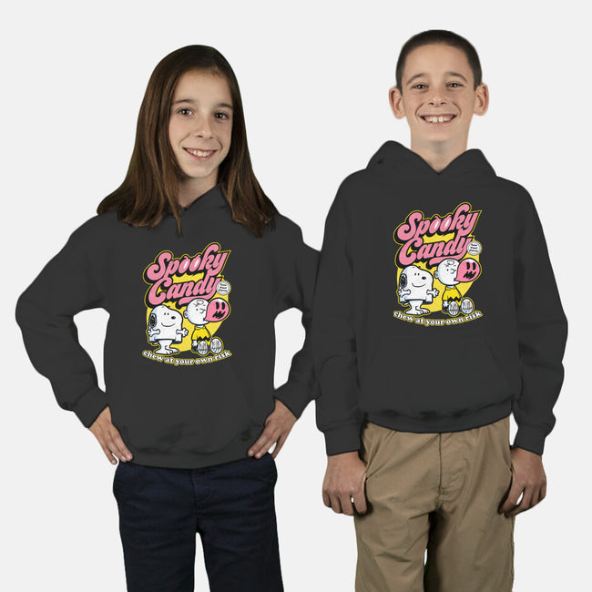 Spooky Beagle Candy-Youth-Pullover-Sweatshirt-Studio Mootant