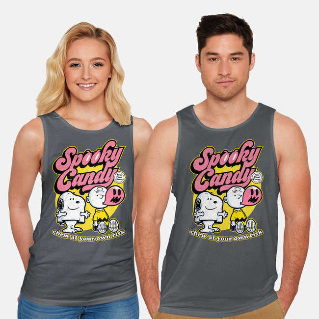 Spooky Beagle Candy-Unisex-Basic-Tank-Studio Mootant