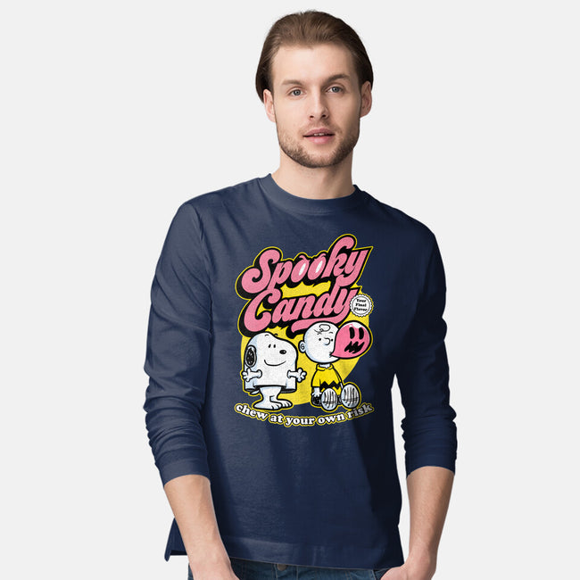 Spooky Beagle Candy-Mens-Long Sleeved-Tee-Studio Mootant