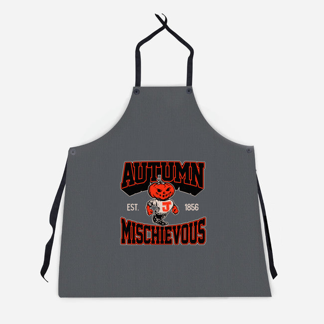 Autumn Mischievous-Unisex-Kitchen-Apron-Hafaell