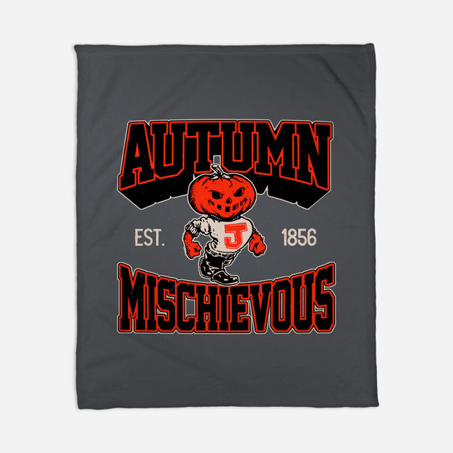 Autumn Mischievous-None-Fleece-Blanket-Hafaell