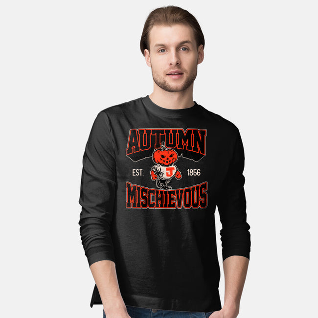 Autumn Mischievous-Mens-Long Sleeved-Tee-Hafaell