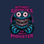 Monster Without Cookies-Youth-Basic-Tee-Studio Mootant