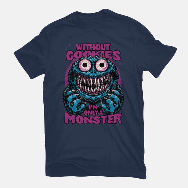 Monster Without Cookies-Mens-Premium-Tee-Studio Mootant