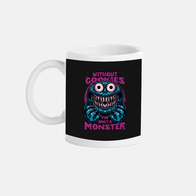 Monster Without Cookies-None-Mug-Drinkware-Studio Mootant