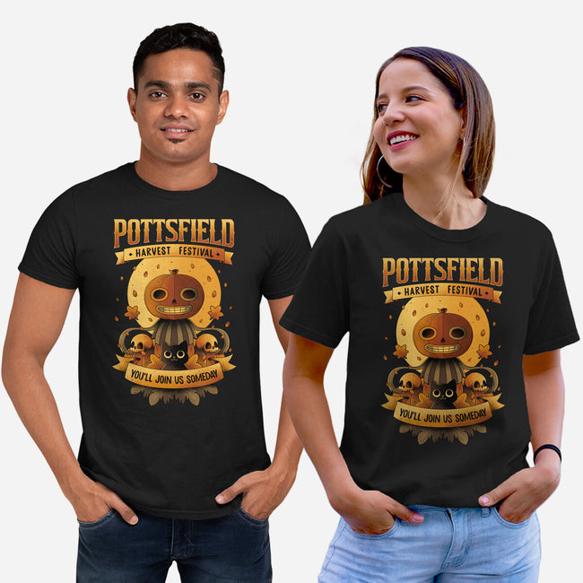 Pottsfield Harvest Festival-Unisex-Basic-Tee-retrodivision