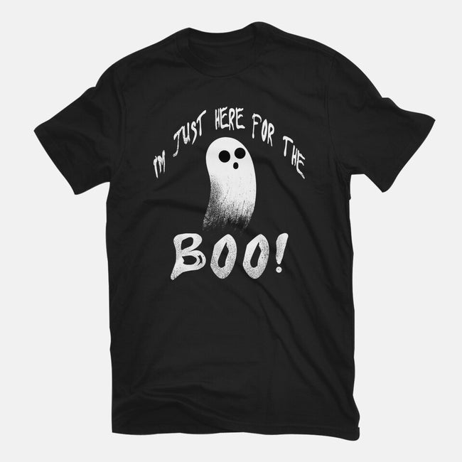 Just Here For The Boo-Unisex-Basic-Tee-fanfabio