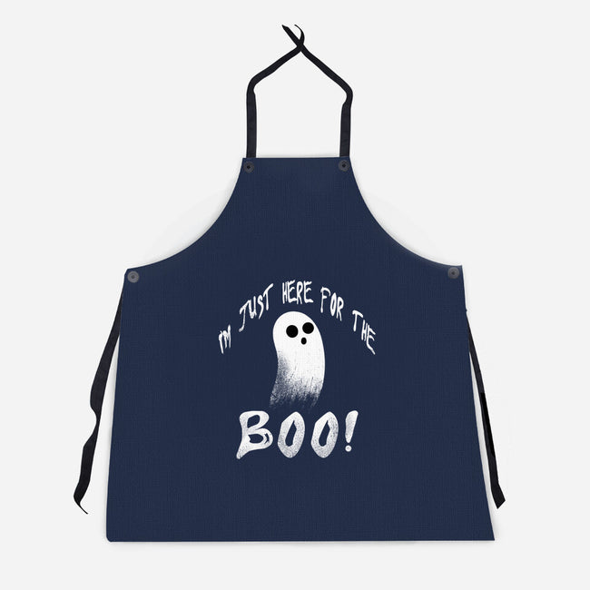 Just Here For The Boo-Unisex-Kitchen-Apron-fanfabio