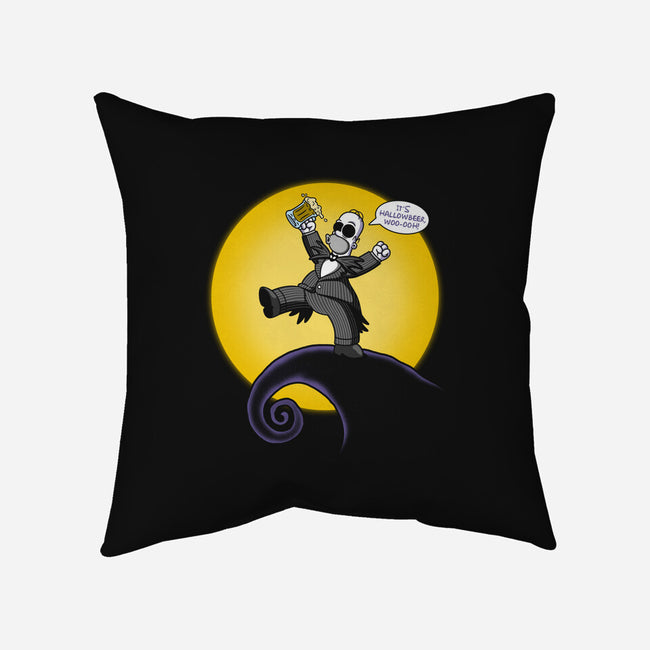 A Nightmare Before Beermas-None-Removable Cover w Insert-Throw Pillow-Barbadifuoco