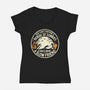 Horde Of Zombies-Womens-V-Neck-Tee-BridgeWalker