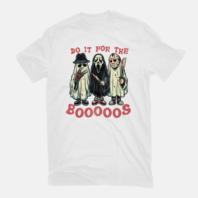 Do It For The Boos-Womens-Fitted-Tee-glitchygorilla