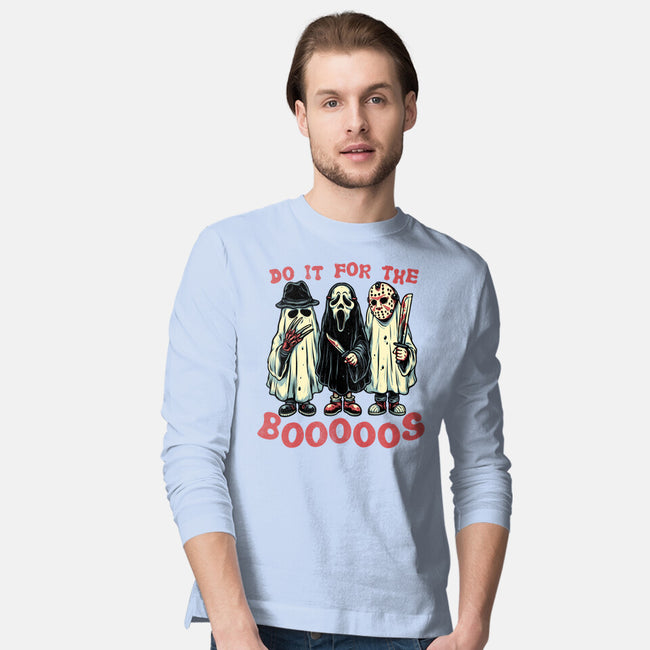 Do It For The Boos-Mens-Long Sleeved-Tee-glitchygorilla