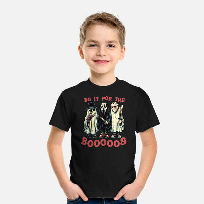 Do It For The Boos-Youth-Basic-Tee-glitchygorilla