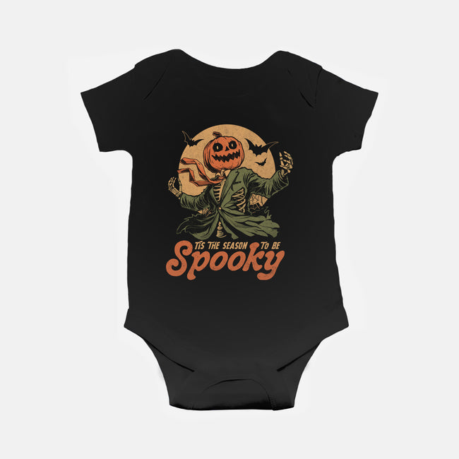 Tis The Season To Be Spooky-Baby-Basic-Onesie-eduely