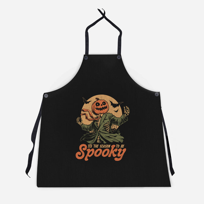 Tis The Season To Be Spooky-Unisex-Kitchen-Apron-eduely