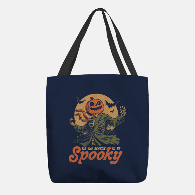 Tis The Season To Be Spooky-None-Basic Tote-Bag-eduely