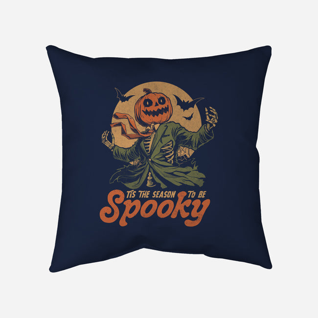 Tis The Season To Be Spooky-None-Removable Cover w Insert-Throw Pillow-eduely