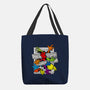 Cartoons Attack-None-Basic Tote-Bag-OPIPPI