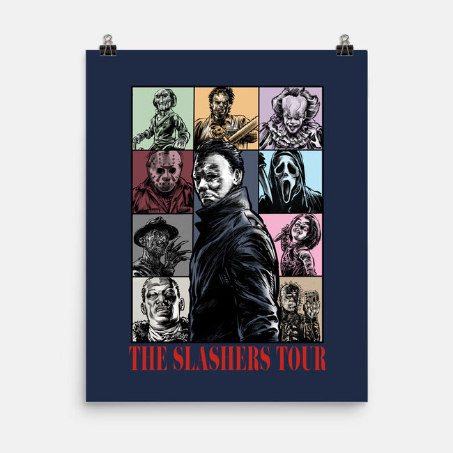 The Slashers Tour-None-Matte-Poster-zascanauta