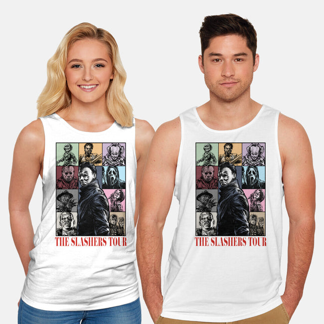 The Slashers Tour-Unisex-Basic-Tank-zascanauta