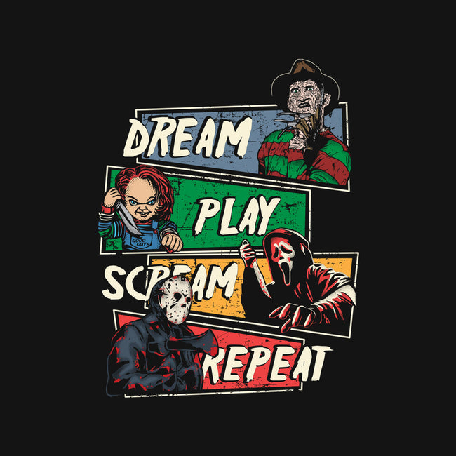 Dream Play Scream-Unisex-Baseball-Tee-turborat14