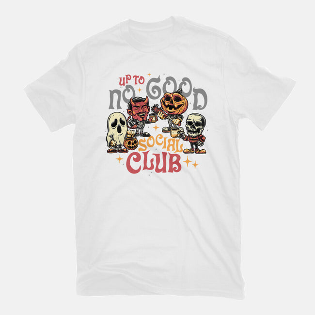 Up To No Good Social Club-Youth-Basic-Tee-glitchygorilla