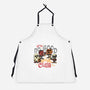 Up To No Good Social Club-Unisex-Kitchen-Apron-glitchygorilla